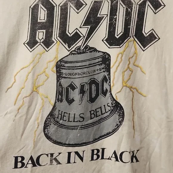 AC/DC Back In Black T-shirt XL - Picture 2 of 4